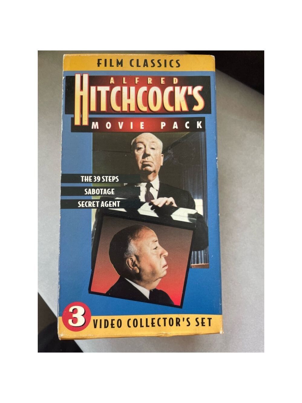 Alfred Hitchcock Movie Pack VHS Tape Set